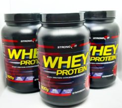 WHEY MORANGO 900G/25g porção